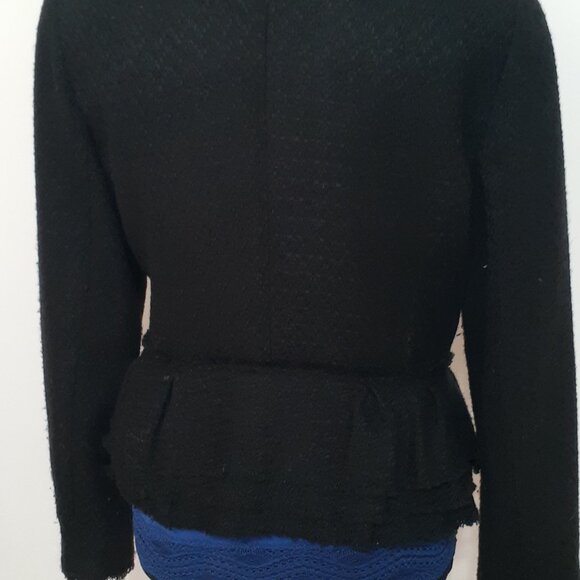 Manteau veston noir et bronze, size M - Picture 3 of 5